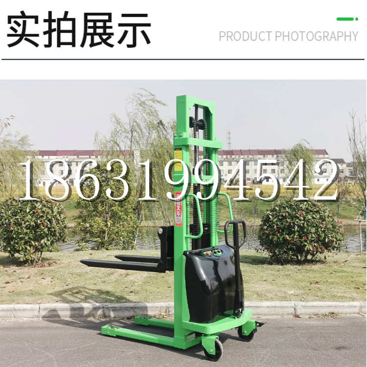 金平区电动叉车堆高车液压铲车电瓶1吨2吨站驾步行式小型全自动叉车